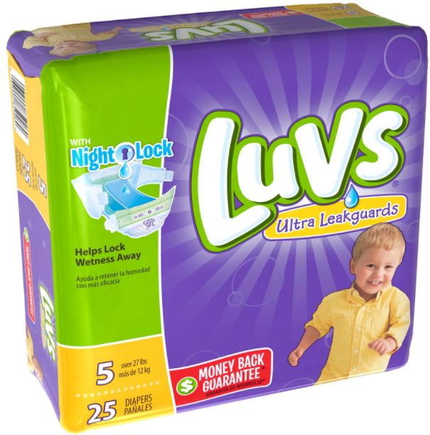 Luvs Diapers ONLY $1.97 Per Pack 