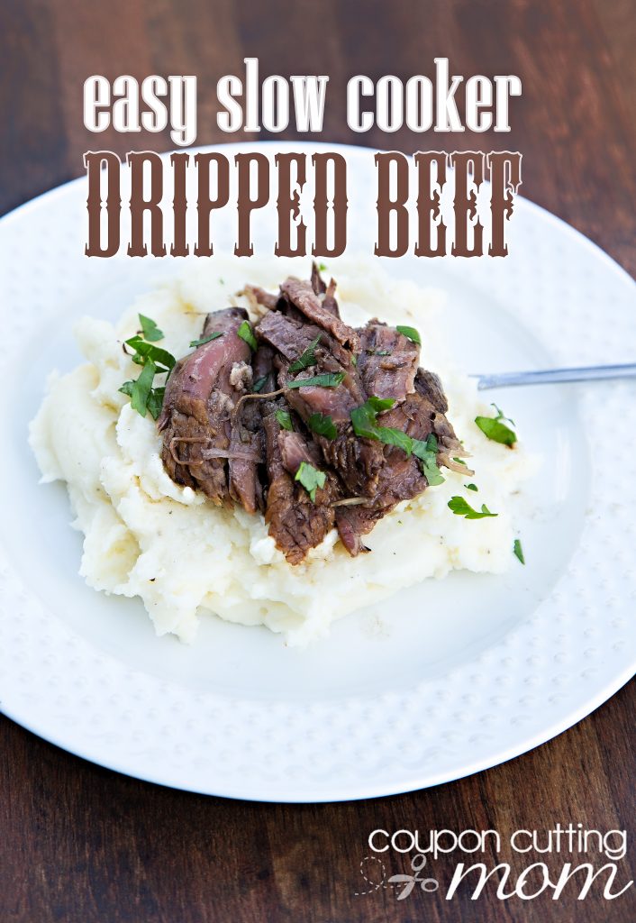 Easy Slow Cooker Dripped Beef Recipe 