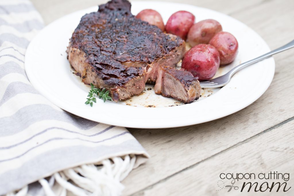 Flavorful Pan Seared Rib Eye Steak Recipe With Moyer Beef 