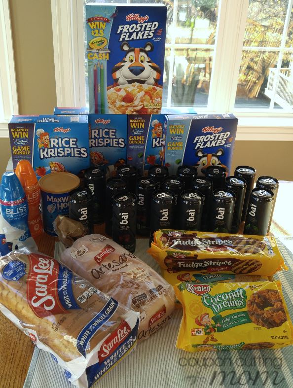 Giant Shopping Trip: $80 Worth of Kellogg's, Sara Lee, Bai and More FREE + Moneymaker