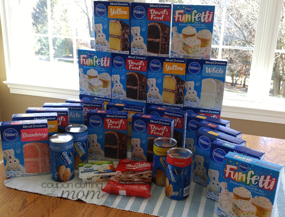 Giant Shopping Trip: $48 Worth of Pillsbury Cake Mix and More FREE + $19 Moneymaker