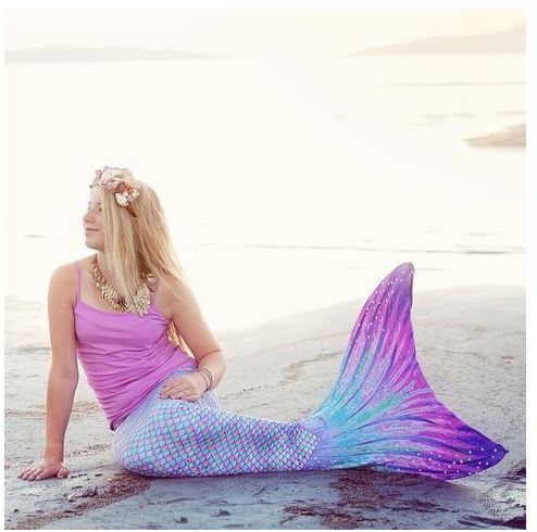 Every Girl's Dream Comes True With Mermaid Tails and Flippers