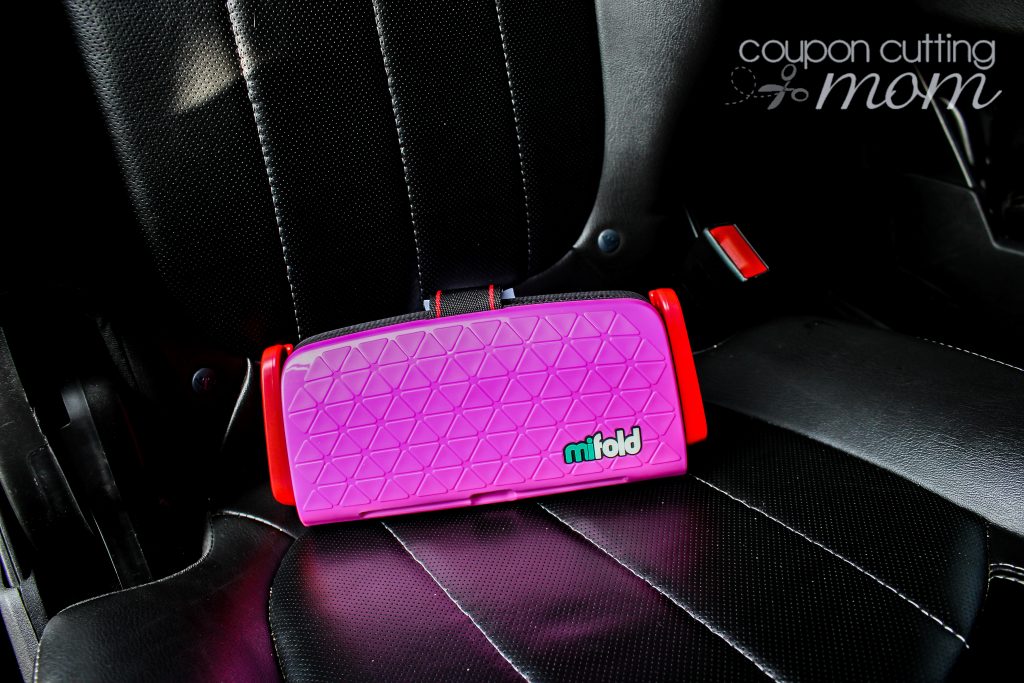 Make Travel With Kids Easy With mifold the Grab and Go Booster Seat