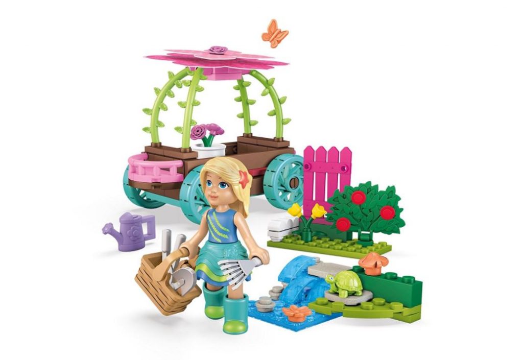 Mega Construx WellieWishers Cheerful Carriage Camille Buildable Playset - 41% Off Regular Price