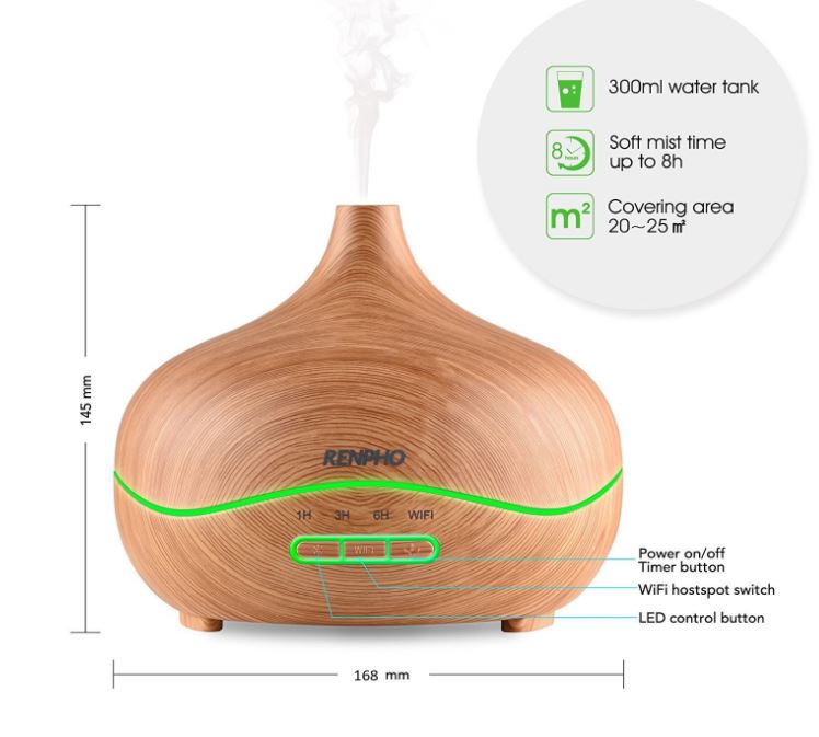 Essential Oil Diffuser Only $23.19 (Reg. Price $59.99)