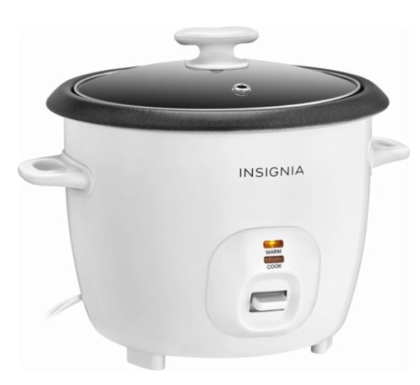 Insignia 2.6-Quart Rice Cooker 50% Off Regular Price