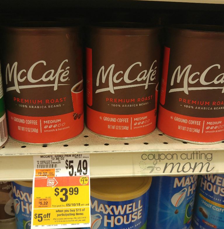 Giant: McCafe Premium Roast Coffee ONLY $1.99 (Reg. Price $5.49)