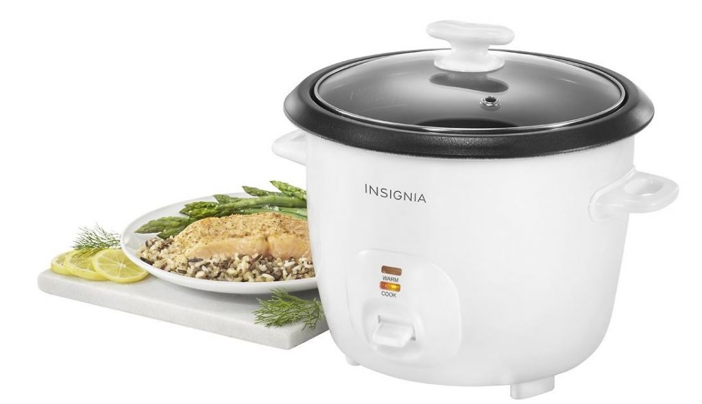 Insignia 2.6-Quart Rice Cooker 50% Off Regular Price