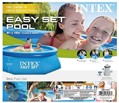 Intex Easy Set Pool Set with Filter Pump - 46% Off Regular Price