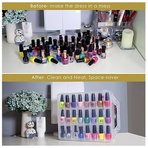 Nail Polish Organizer Holder Only $18.49 - Regular Price $48.99