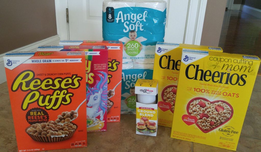 Giant Shopping Trip: $28 Worth of General Mills Cereal and More $1.35 Moneymaker