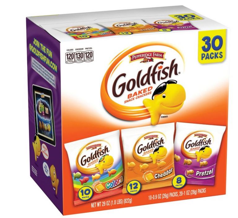 Pepperidge Farm Goldfish Variety Pack ONLY $3.50 - Regular Price $12.07