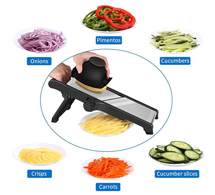 CaCaCook Stainless Steel Mandoline Slicer Only $9.99 - Regular Price $69.99