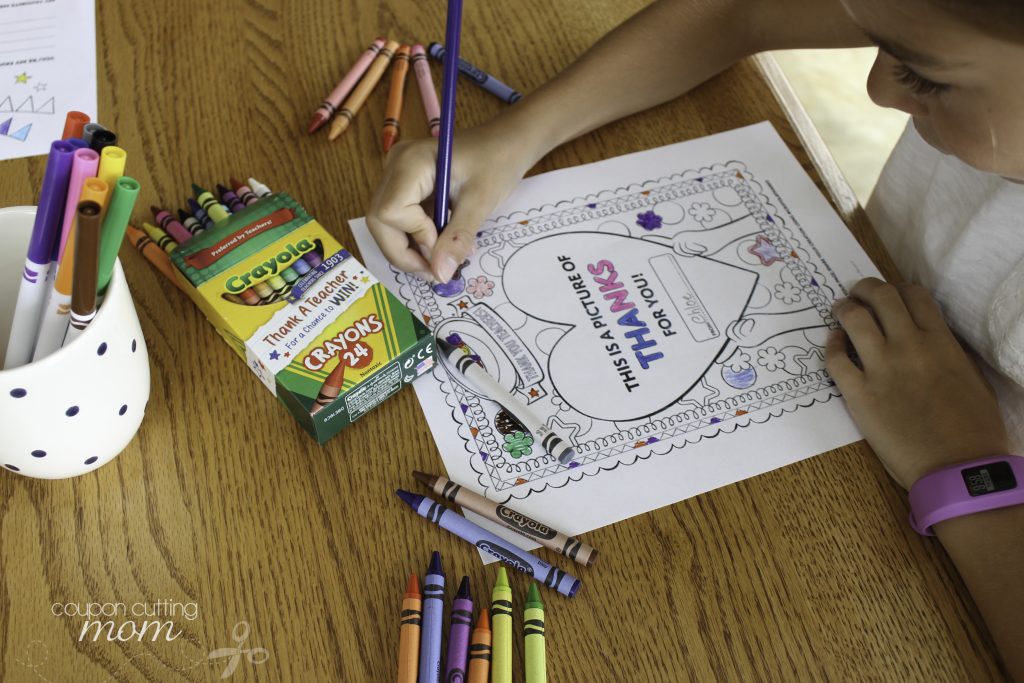 Say Thanks With This Crayola Thank A Teacher Contest
