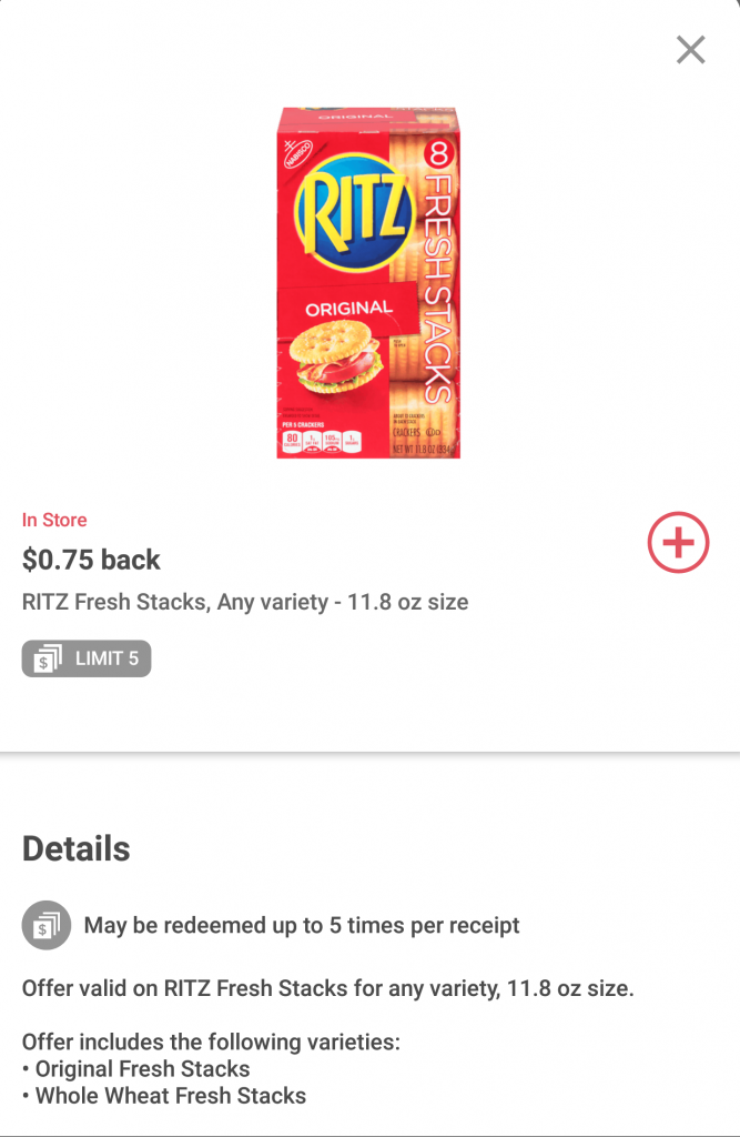 Save on RITZ Crackers with Ibotta + Walmart Gift Card Giveaway