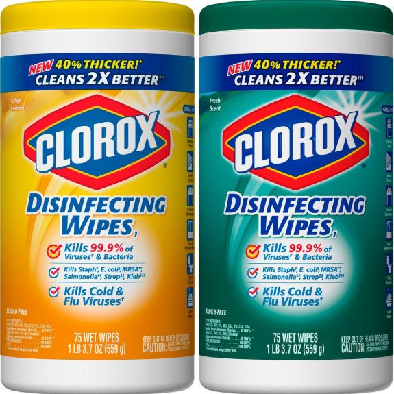 Giant: $2 Moneymaker on Clorox Products 