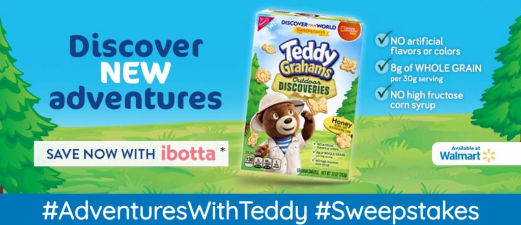 Teddy Graham Outdoor Discoveries Sweepstakes With a Chance to Win Walmart Gift Cards and More