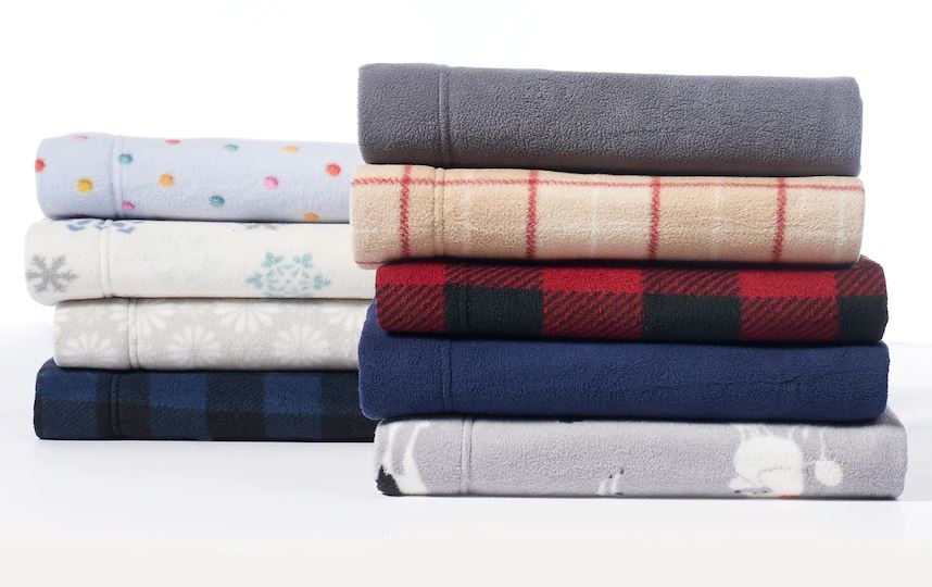 Cuddl Duds Fleece or Flannel Sheet Sets ONLY $6.48 - Regular Price $49.99