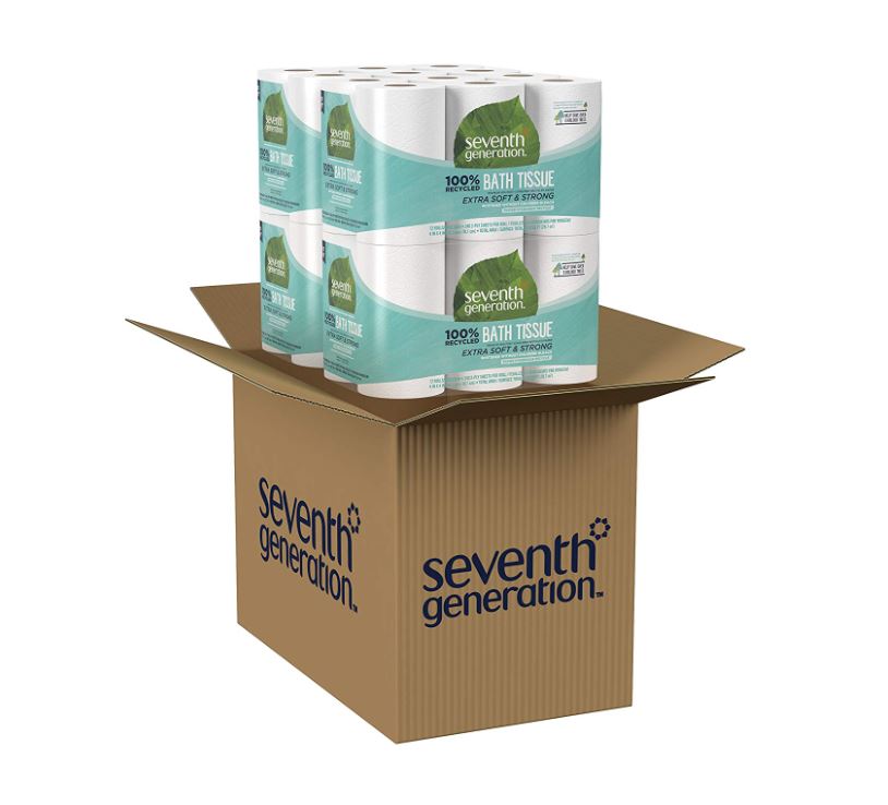 Seventh Generation Bath Tissue 48 Count Only $15.17 - Regular Price $38.69