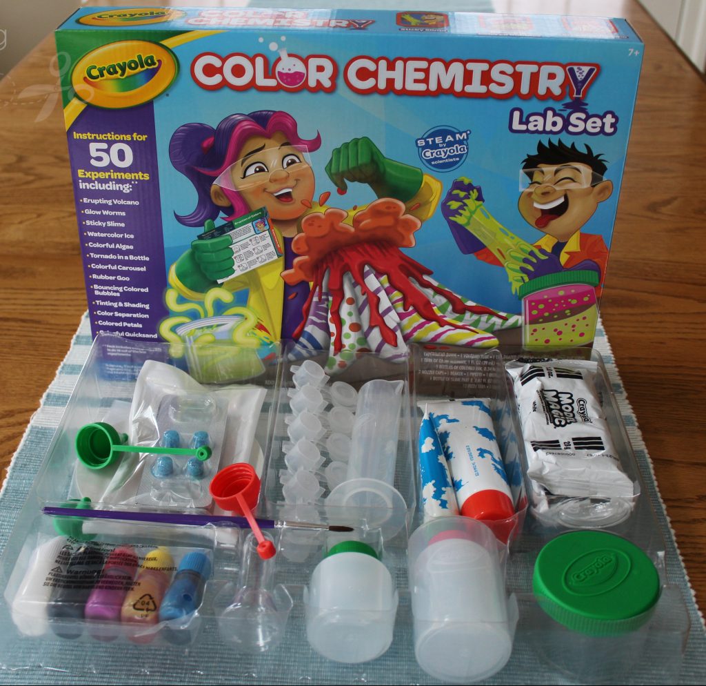 crayola colour chemistry set