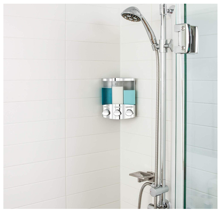 3-Chamber Soap and Shower Dispenser Only $9.71 (Regular Price $29.99)