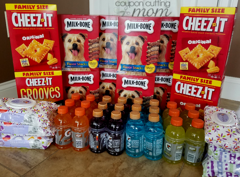 Giant Shopping Trip: $77 Worth of Gatorade, Baby Wipes and More ONLY $2.66