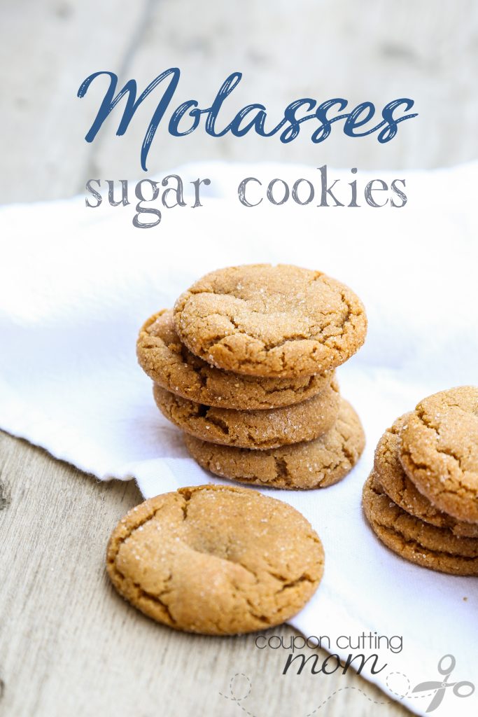 Homemade Soft Molasses Sugar Cookies Recipe