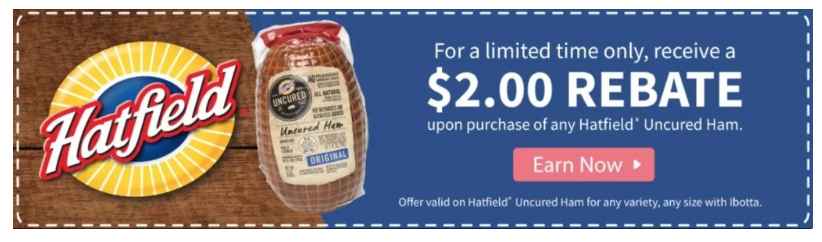Receive $2 Rebate With Your Hatfield® Ham Purchase