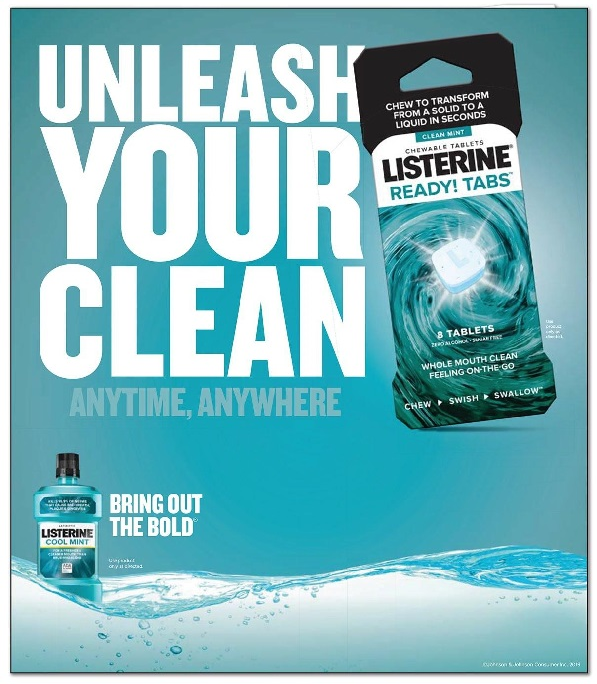 FREE Listerine® Ready! Tabs®When You Buy Listerine® Mouthwash