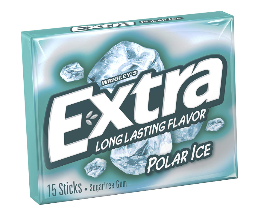EXTRA Gum Polar Ice Sugarfree Gum ONLY $0.52 Per Pack