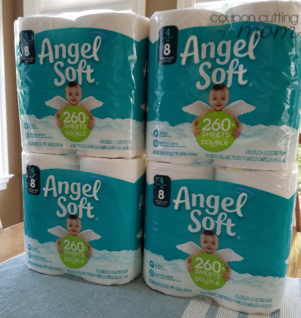 Angel Soft Bath Tissue ONLY $0.44 Per 4 Double Rolls