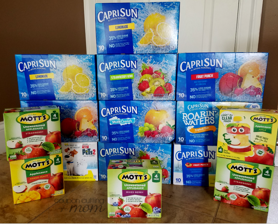 Giant Shopping Trip: $38 Worth of Capri Sun and Motts ONLY $9.25