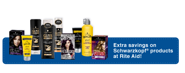 Score Your Savings On Schwarzkopf Products at Rite Aid