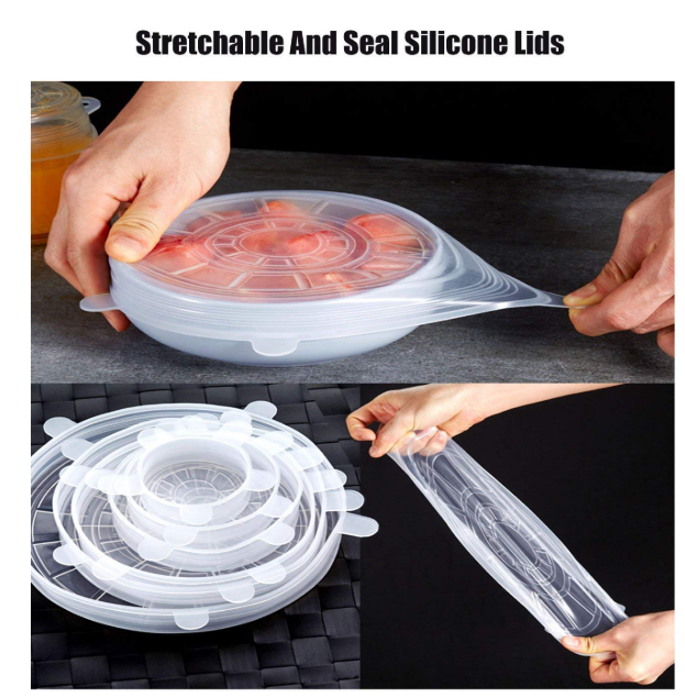 Silicone Stretch Lid Covers (12 Pack) Only $5.60 - Regular Price $12.99