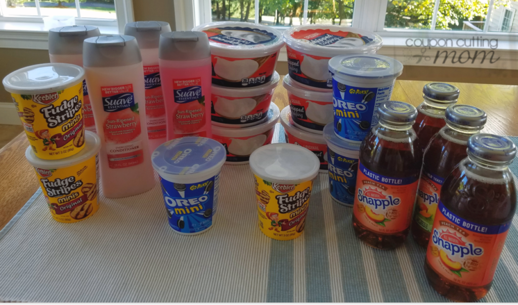 Giant Shopping Trip: $28 Worth of Suave, Keebler, Snapple and More ONLY $6.65