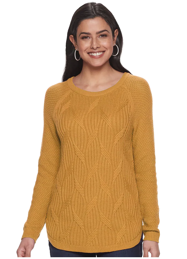 Cable Knit Pullover Sweaters as Low as $5.99 (Reg. Price $36.00)