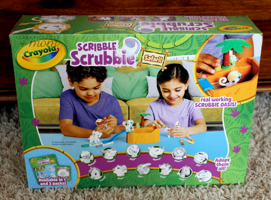 Creativity Gifts This Holiday - Crayola Scribble Scrubbie Safari and Spin and Spiral Art Station 