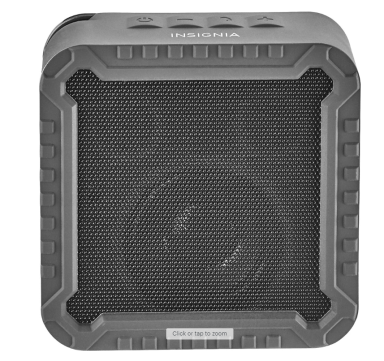 Insignia Rugged Portable Bluetooth Speaker ONLY 7.99 Reg 19.99