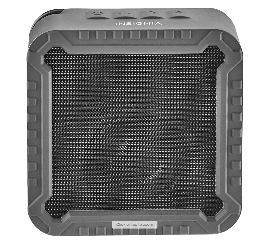 Insignia Rugged Portable Bluetooth Speaker ONLY $7.99 - Regular Price $19.99