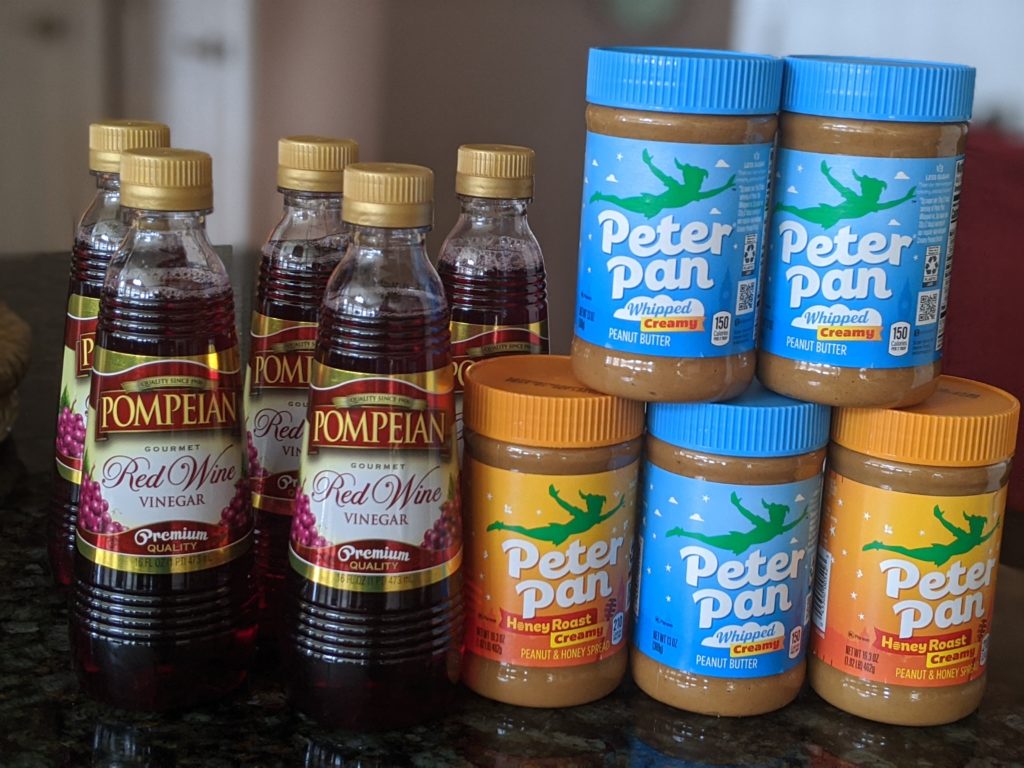 Giant Shopping Trip: $2.55 Moneymaker on Peanut Butter and Vinegar 