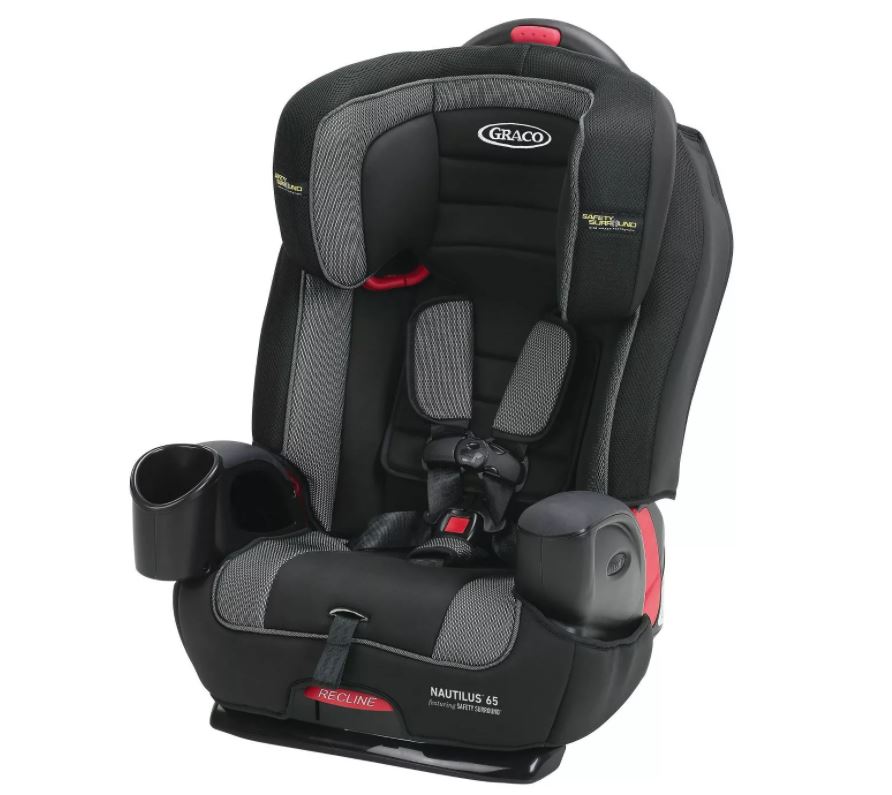 Graco Nautilus 3-in-1 Harness Booster Car Seat 50% Off Regular Price 