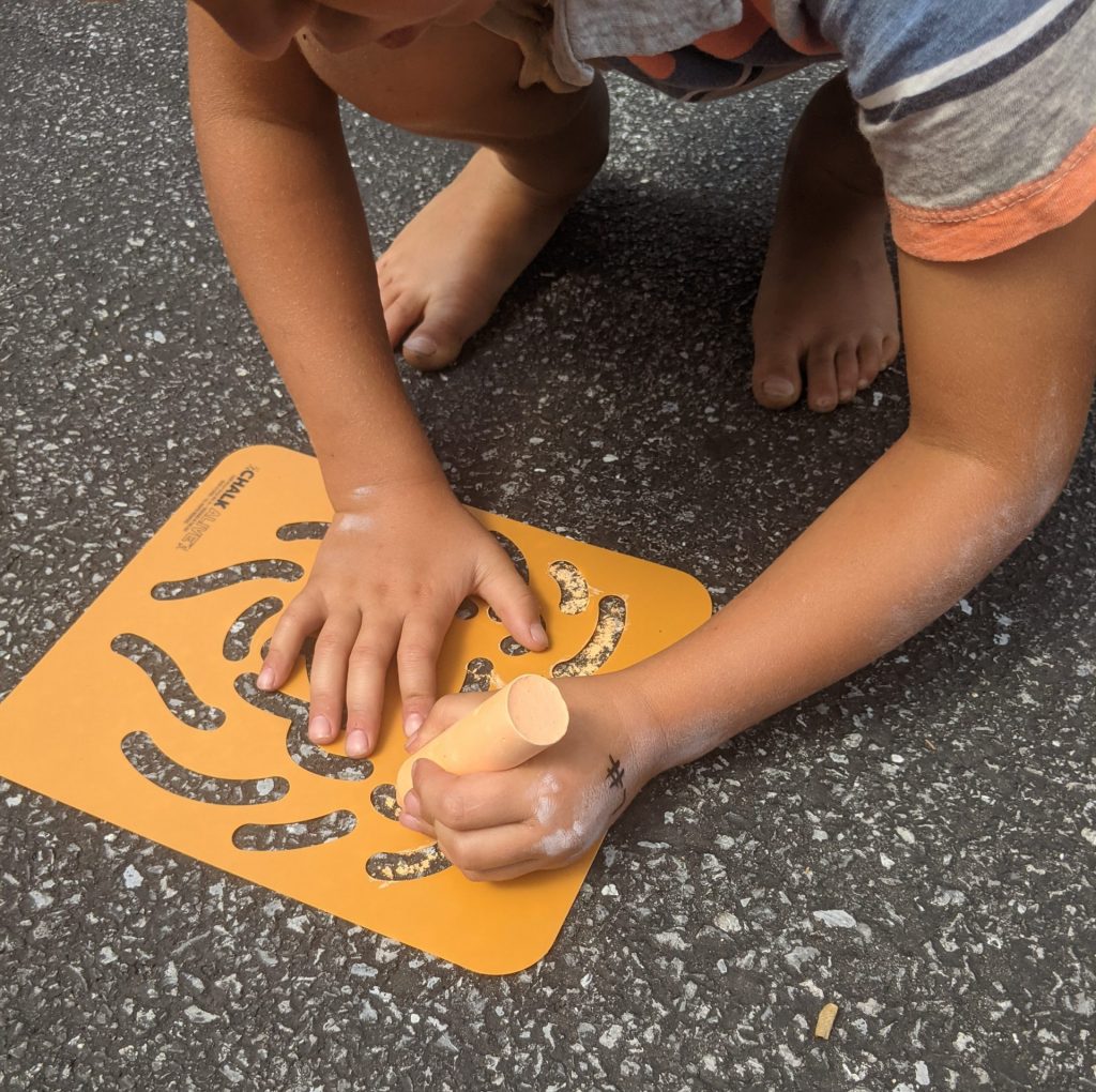 Creative Fun With Chalk Alive, Rock Art and More